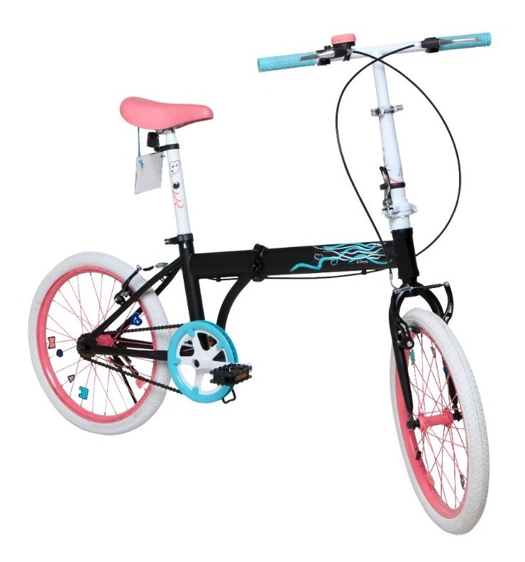 Bicicleta Plegable Bia Disney Rodado 20 Dencar - Imagen 2