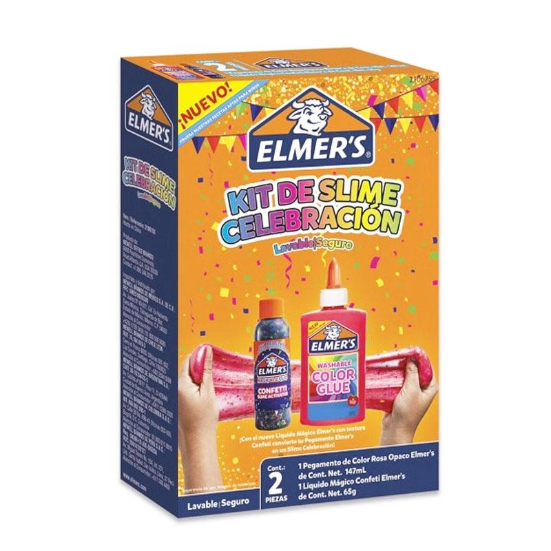 Kit Elmers Slime Celebracion 2 Piezas