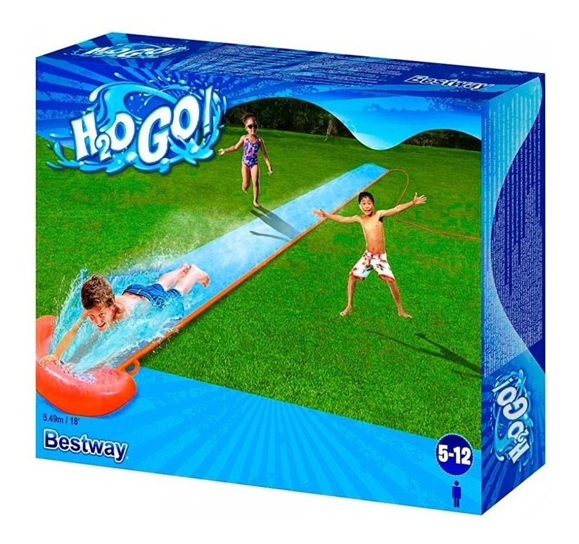 Pista Tobogan H2O Go Slide Individual Original Bestway
