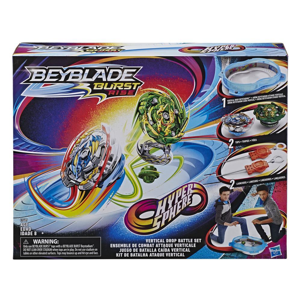 Beyblade Burst Rise Hypersphere Set Completo Con Arena Beystadium Hasbro - Imagen 2