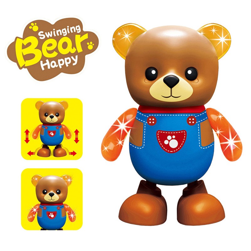 Oso Con Luz, Sonido y Movimiento Pumy