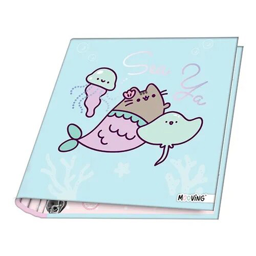 Carpeta Escolar 3x40 Pusheen Original Mooving - Imagen 2