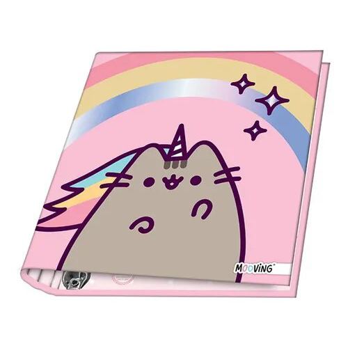 Carpeta Escolar 3x40 Pusheen Original Mooving