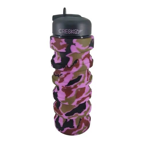 Botella Silicona Plegable Camuflada Original Cresko - Imagen 3