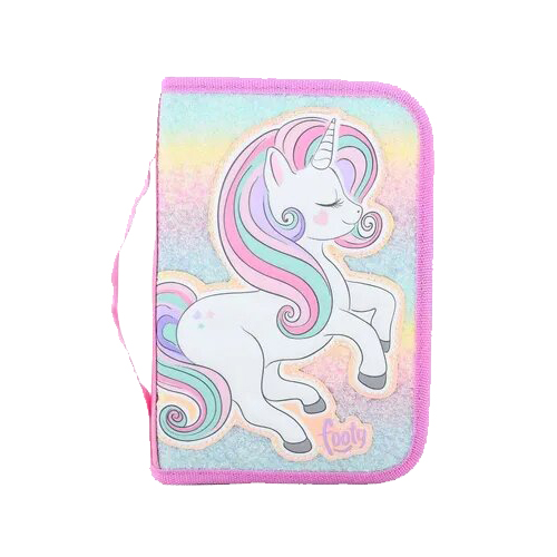 Cartuchera Desplegable Unicornio Original Footy