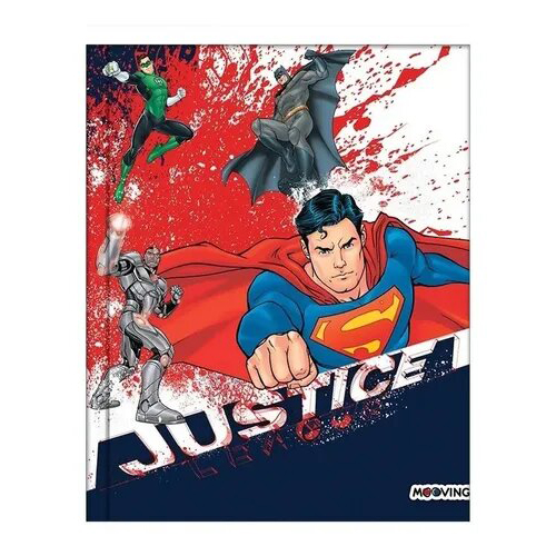 Cuaderno Tapa Dura Cosido 48 Hojas Liga Justicia Mooving - Imagen 2