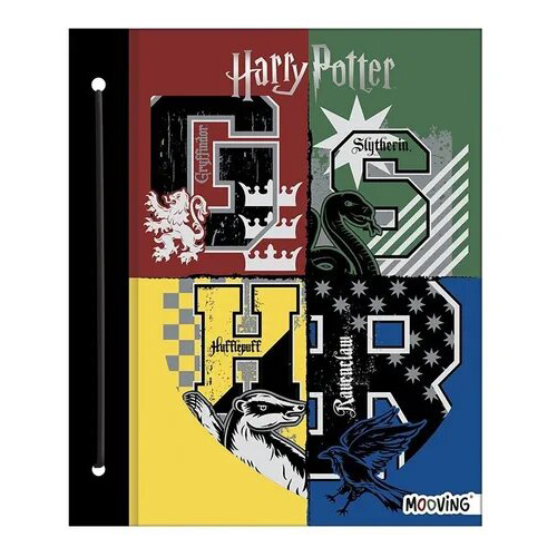 Carpeta Numero 3 Con Cordon Harry Potter Original Mooving