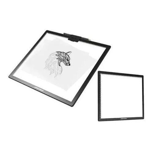 Tableta De Dibujo Con Luz Led A3 Con Morral Y Accesorios Original Plantec