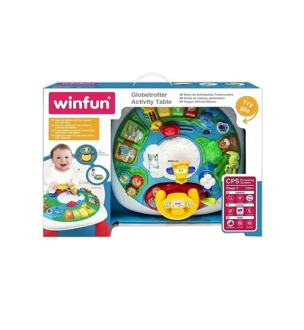 Mesa Infantil Actividades Primera Infancia Globetrotter