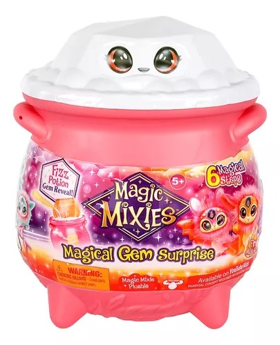 Magic Mixies Caldero Sorpresa Cambia Fizz Fuego Original