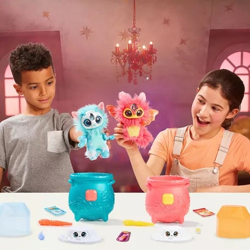Magic Mixies Caldero Sorpresa Cambia Fizz Fuego Original - Imagen 2