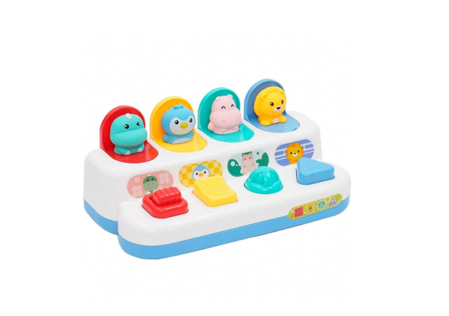Dolce Bambino Pop Up Friend Juego Didactico Animales Ditoys - Imagen 2