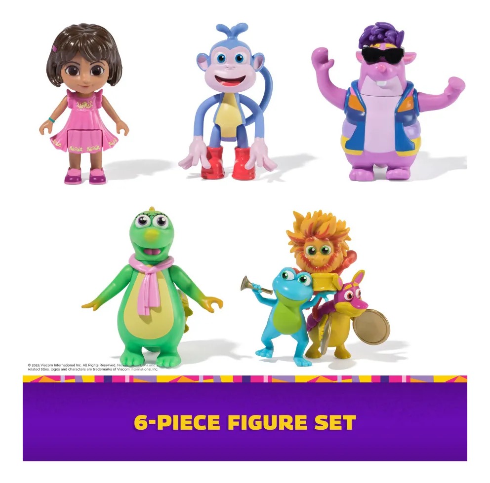 Playset Dora la exploradora y sus amigos Original Caffaro - Imagen 4