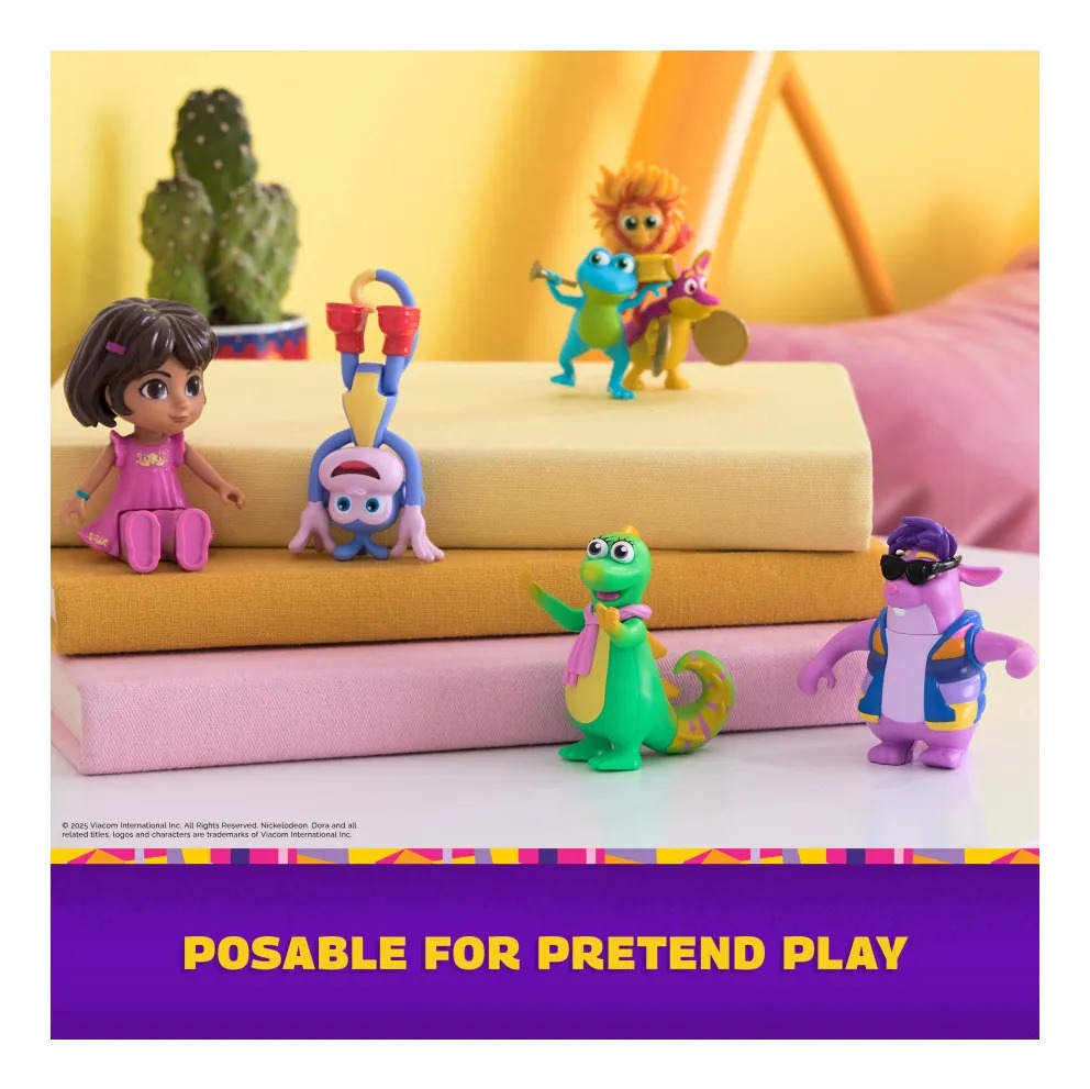 Playset Dora la exploradora y sus amigos Original Caffaro - Imagen 5