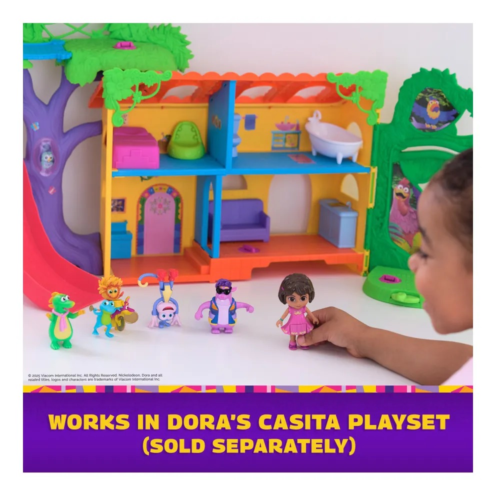 Playset Dora la exploradora y sus amigos Original Caffaro - Imagen 6