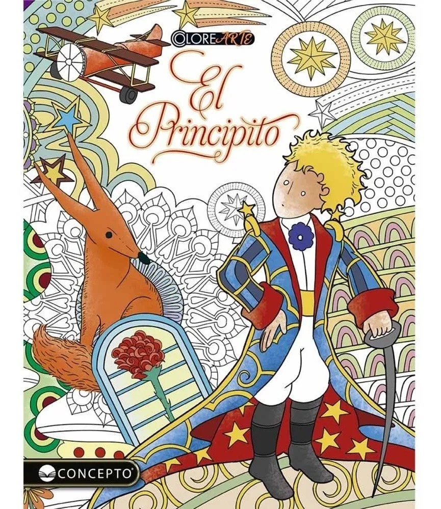 El Principito Colorearte Original Concepto