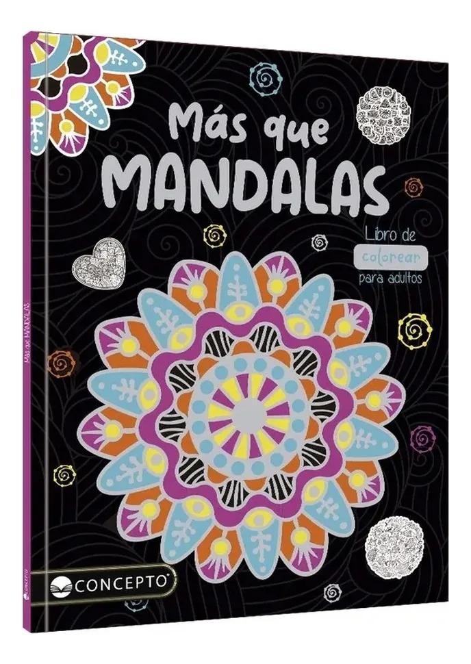 Libro Mas Que Mandalas Colores Y Emocion Original Concepto