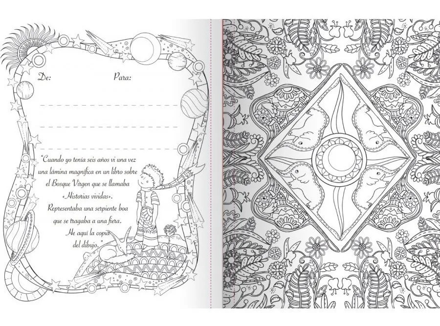 El Principito Colorearte Original Concepto - Imagen 2