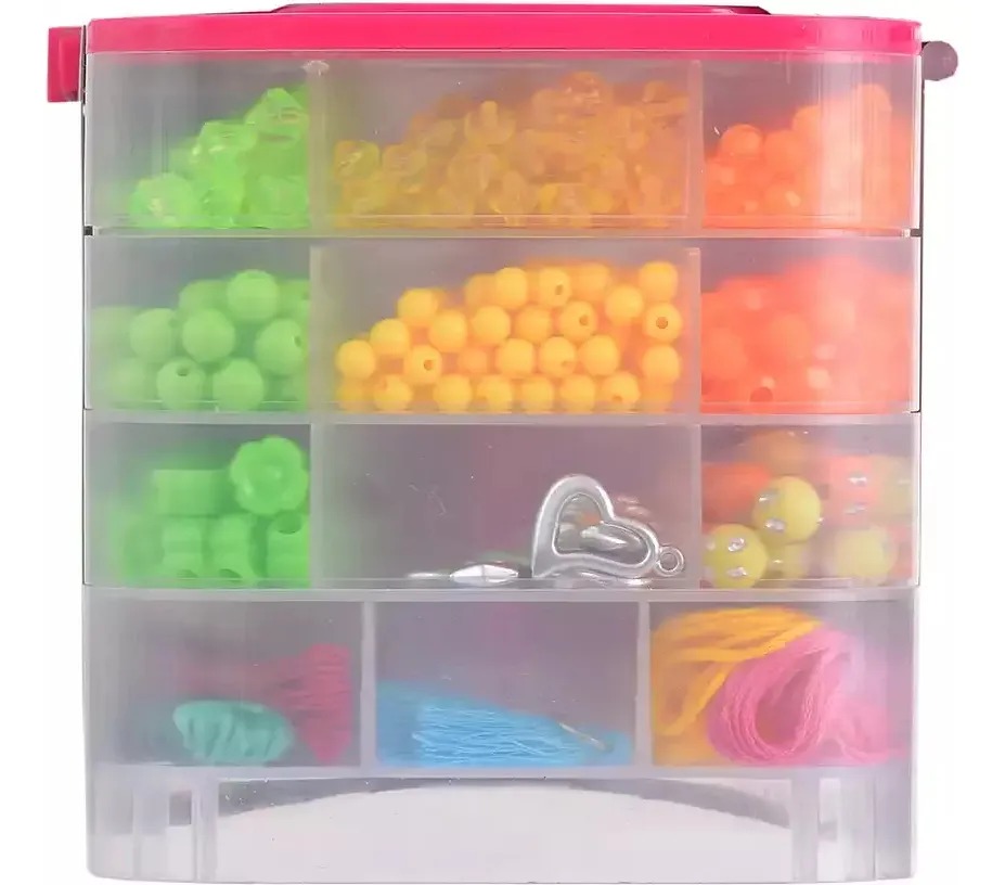 Set De Joyas Cofre +1400 De 4 Pisos Original Mi Clavel - Imagen 2