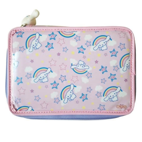 Cartuchera 2 pisos Cinnamoroll Rainbow Original Cresko - Imagen 2