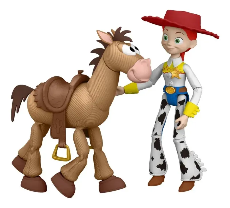 Jessie y Tiro al Blanco Articulados Original Mattel - Imagen 3