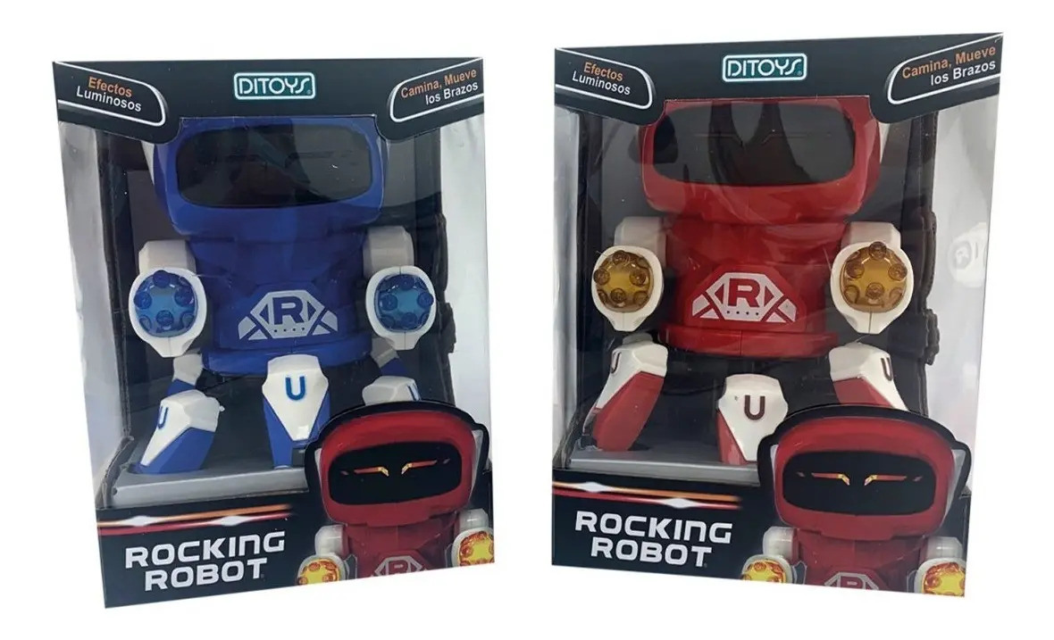 Rocking Robot Dos Modelos Original Ditoys - Imagen 3